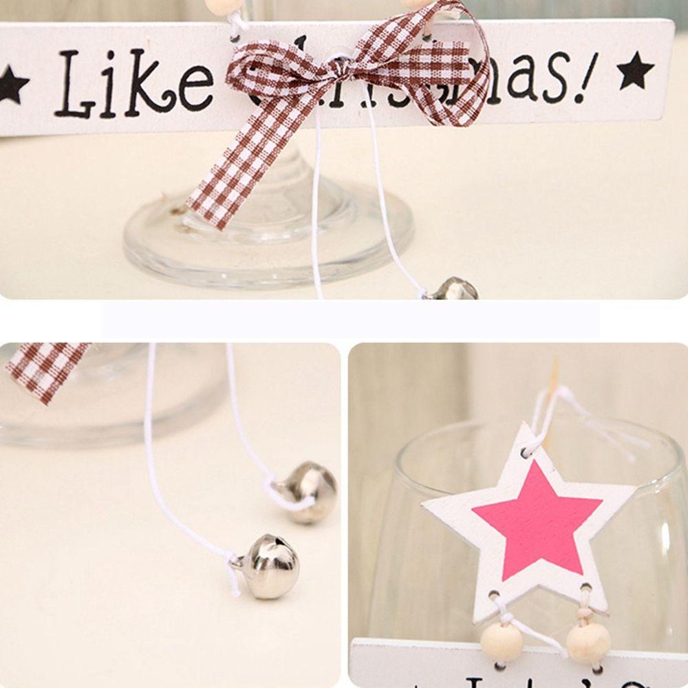 1 Nơ Gỗ Tự Nhiên Trang Trí Cây Thông Noel DIY