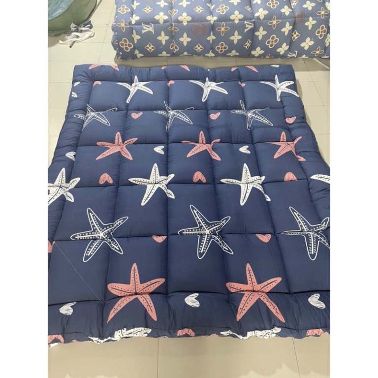 Nệm Topper Tấm làm mềm đệm cotton Hàn Quốc ,Đệm Topper dày 6-8cm tiện nghi cao cấp gấp gọn gàng mẫu mới 2022