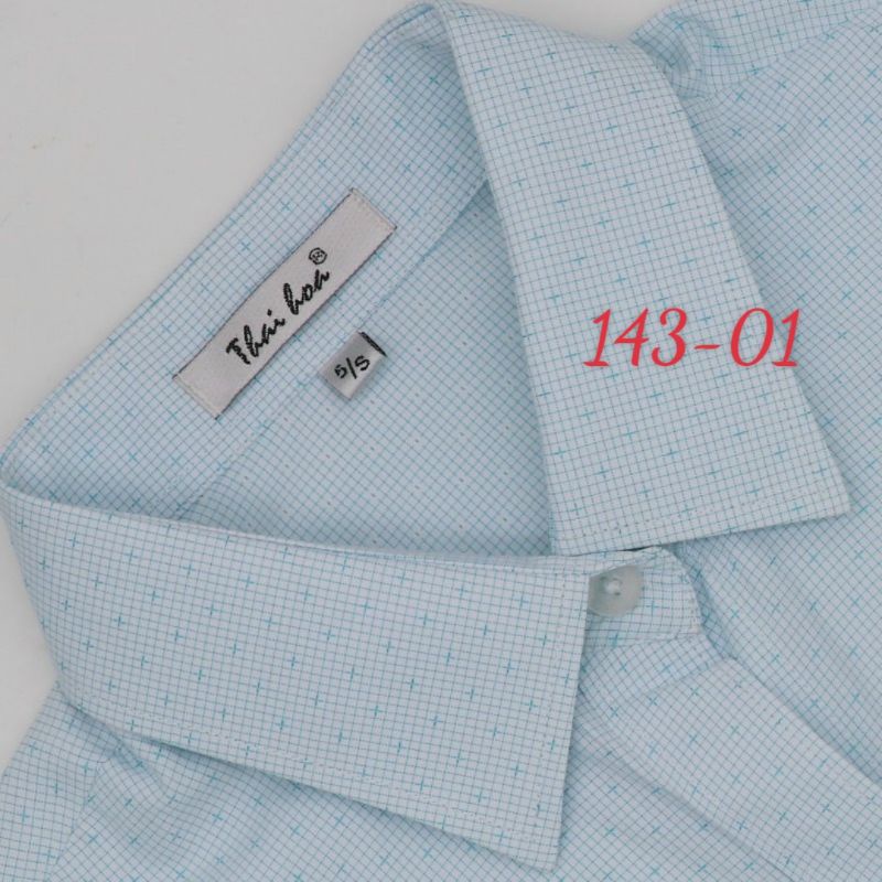 Áo Thái Hòa vải mềm họa tiết hoa nhí 143