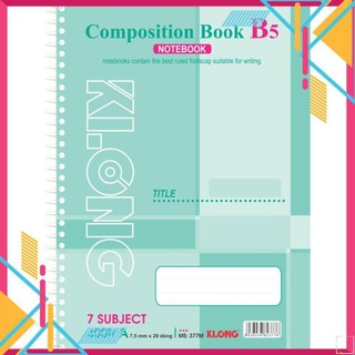 Sổ lò xo KLONG B5 400 trang; MS: 377
