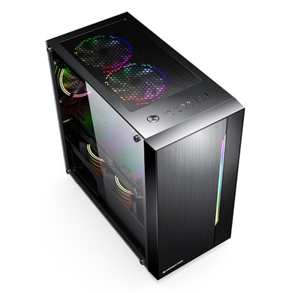Vỏ case XIGMATEK GEMINI ARTIC (NO FAN) EN43842 - Hàng Chính hãng