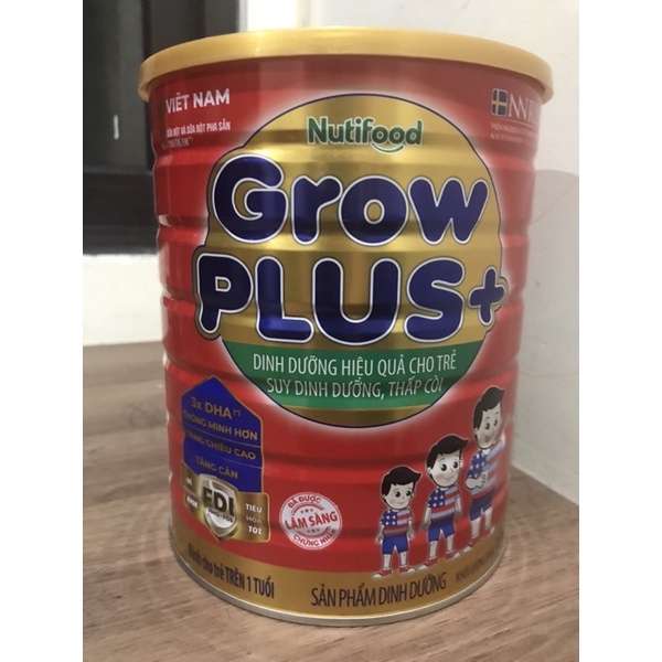 Sữa Bột GrowPlus Đỏ Nutifood 1.5kg Date 2024