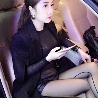 Quần tất Gân siêu bền
