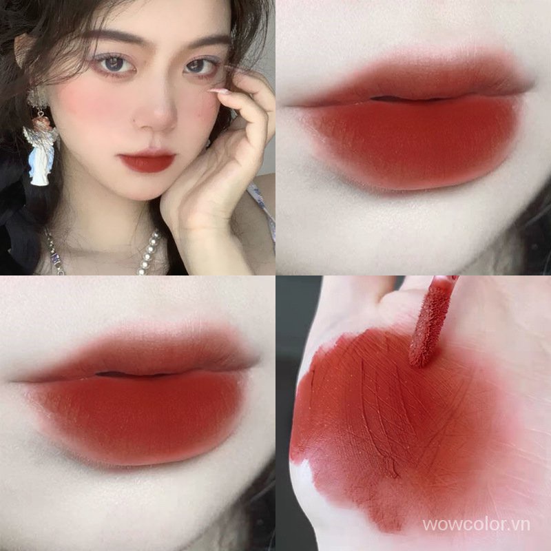 [Hàng mới về] Son kem mịn CACE lâu trôi màu đỏ tông lì
