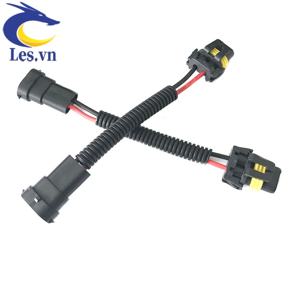 Bộ 2 Ổ Cắm Chuyển Đổi H11 Sang 9005 9006 Cho Đèn Pha