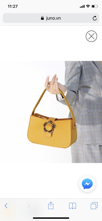 Túi Juno hoa vàng