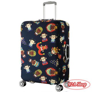 VỎ BỌC VALI DU LỊCH HÌNH KHỈ MONKEY CHỐNG XƯỚC