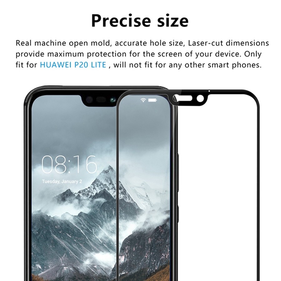 Screen Protector Huawei Y8p Y5p Y6p Y6s Y9s Y7p Nova 7 SE 7i 5T 3 3e 3i P40 P20 P30 Pro Y7 Y9 Prime 2019 Kính cường lực chất lượng cao