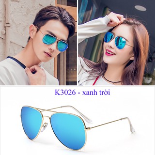 Kính mắt nam nữ thời trang phi công