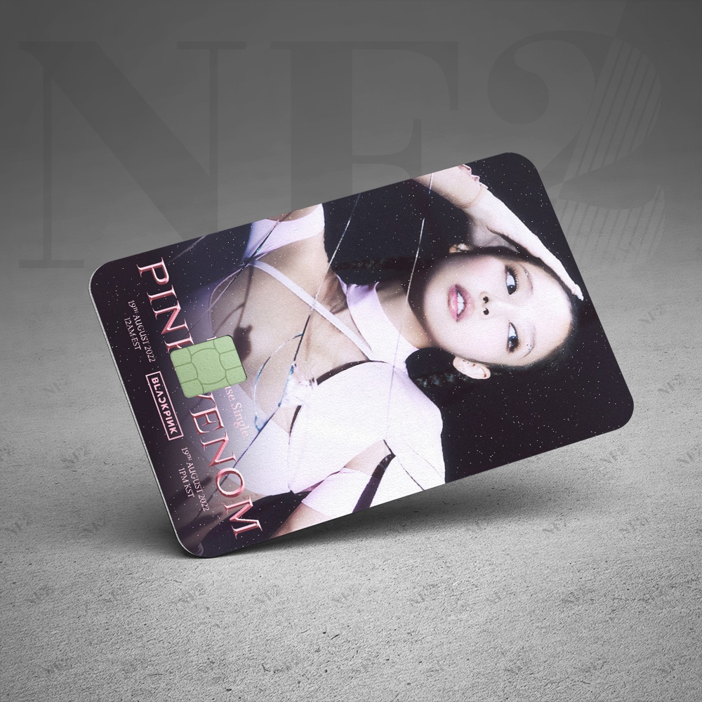 PINK VENOM CARD - Decal Sticker Thẻ ATM  Miếng Dán Trang Trí NF2 Cards