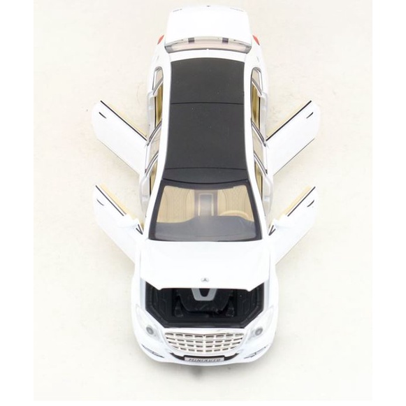 Mô hình tĩnh xe ô tô Mercedes-Benz Maybach S650 1:32 o to đồ chơi trẻ em S600 Pullman kim loại oto âm thanh sống động
