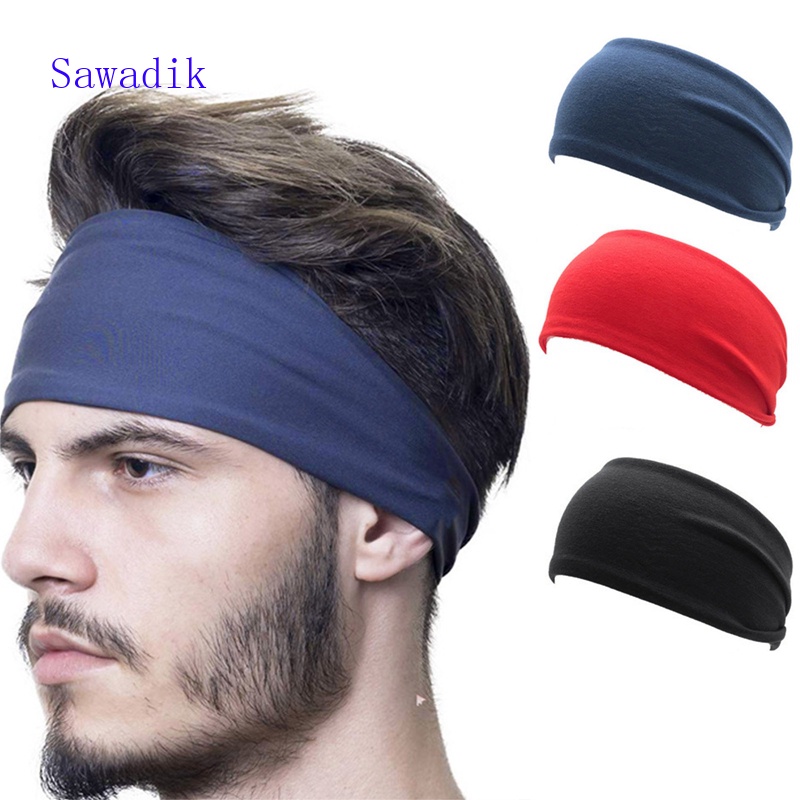 Băng Đô Thể Thao Co Giãn Thấm Hút Mồ Hôi In Hình sawadik Dành Cho Nam Và Nữ
