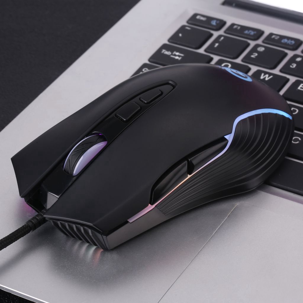 【COD】 G4 USB Wired RGB Marquee Macro Programming Gaming Mouse External Device Laptop Office Video Game