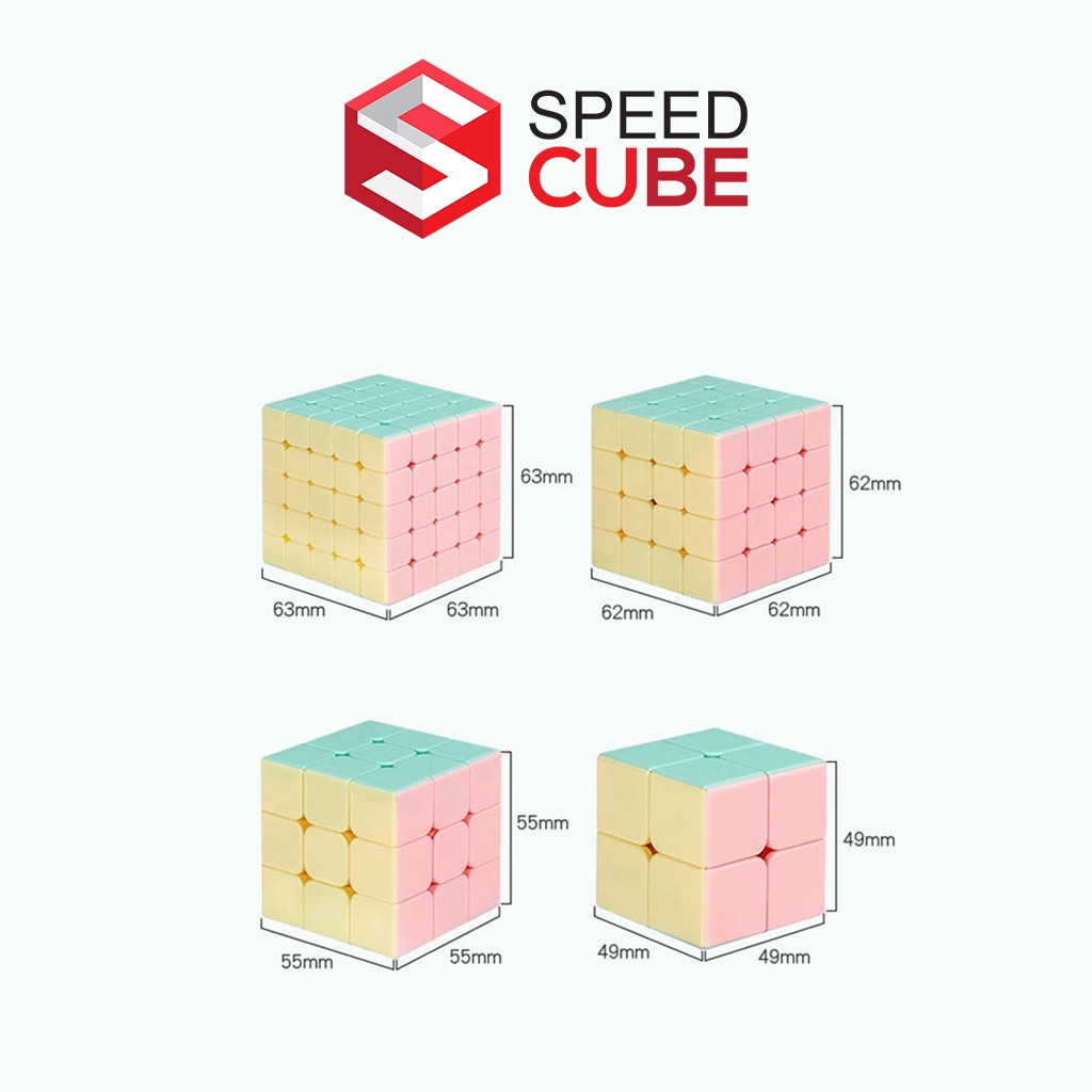 Rubik 3x3 2X2 Giá Rẻ SHENGSHO Holy Hand Legend Macaron Rubic Chính Hãng SS -  Shop Speed Cube