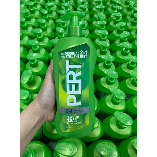 Dầu gội - xã cho Nam PERT PLUS 2in1 của Mỹ. Hàng nội địa Mỹ đi Air ✈️✈️ 1 lít