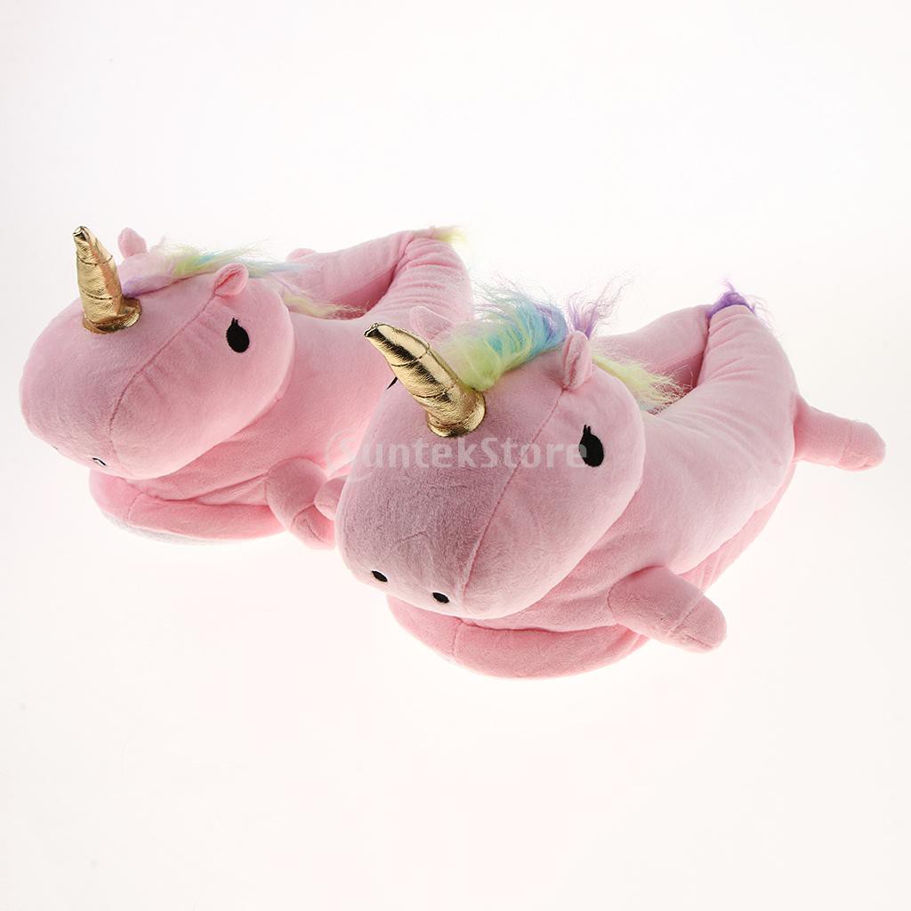 (Hàng Mới Về) Dép Bông Đi Trong Nhà Hình Kì Lân Đáng Yêu