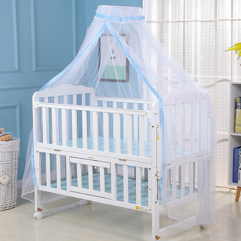 Màn lưới chống muỗi thiết kế bền bỉ cho giường cũi trẻ em