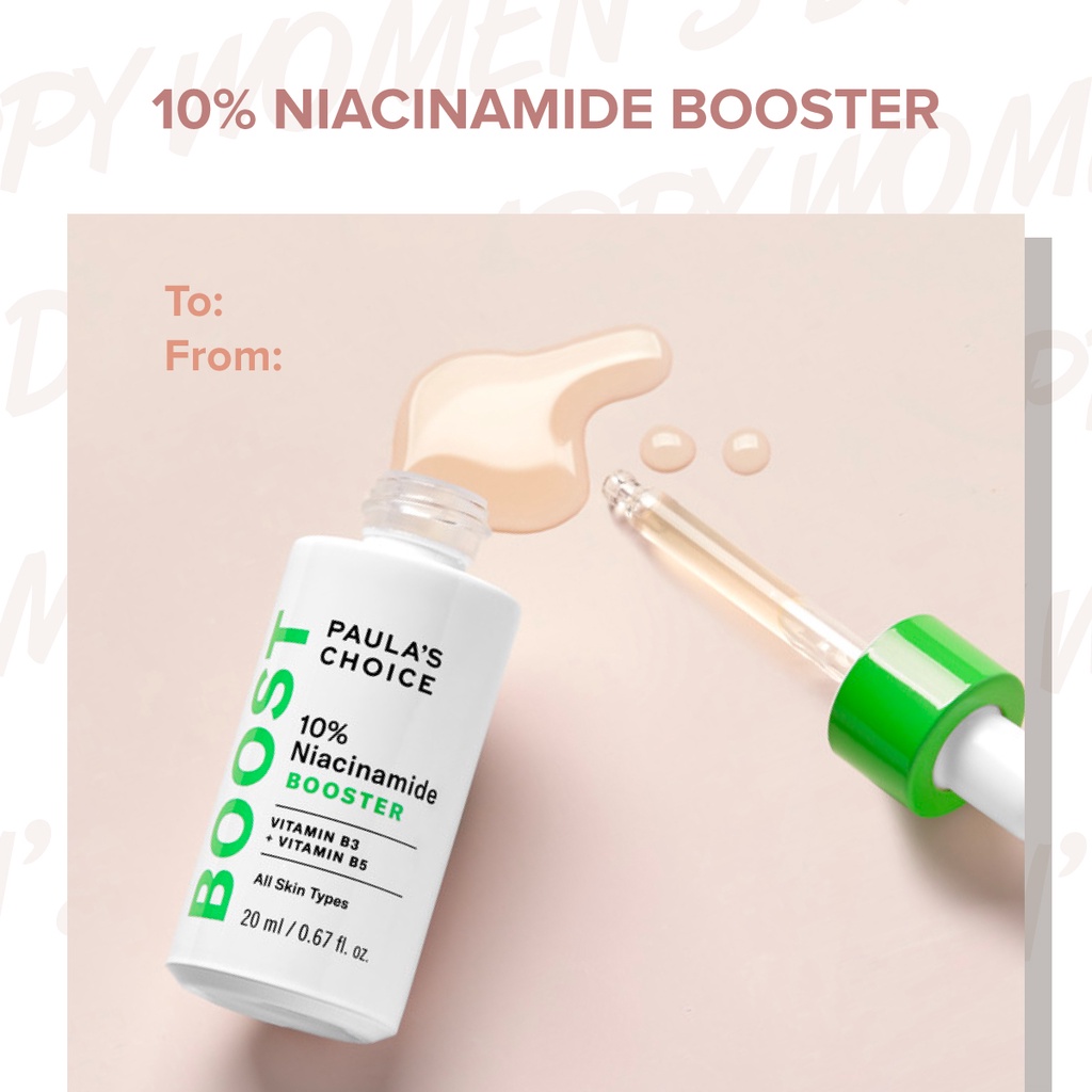 TINH CHẤT THU NHỎ LỖ CHÂN LÔNG VÀ LÀM SÁNG DA 10% NIACINAMIDE BOOSTER