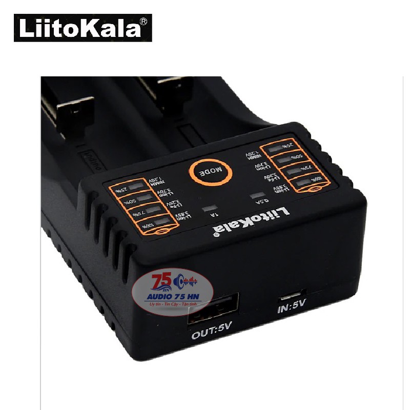 Bộ Sạc Pin Đa Năng LiitoKala Lii-202 loại cao cấp
