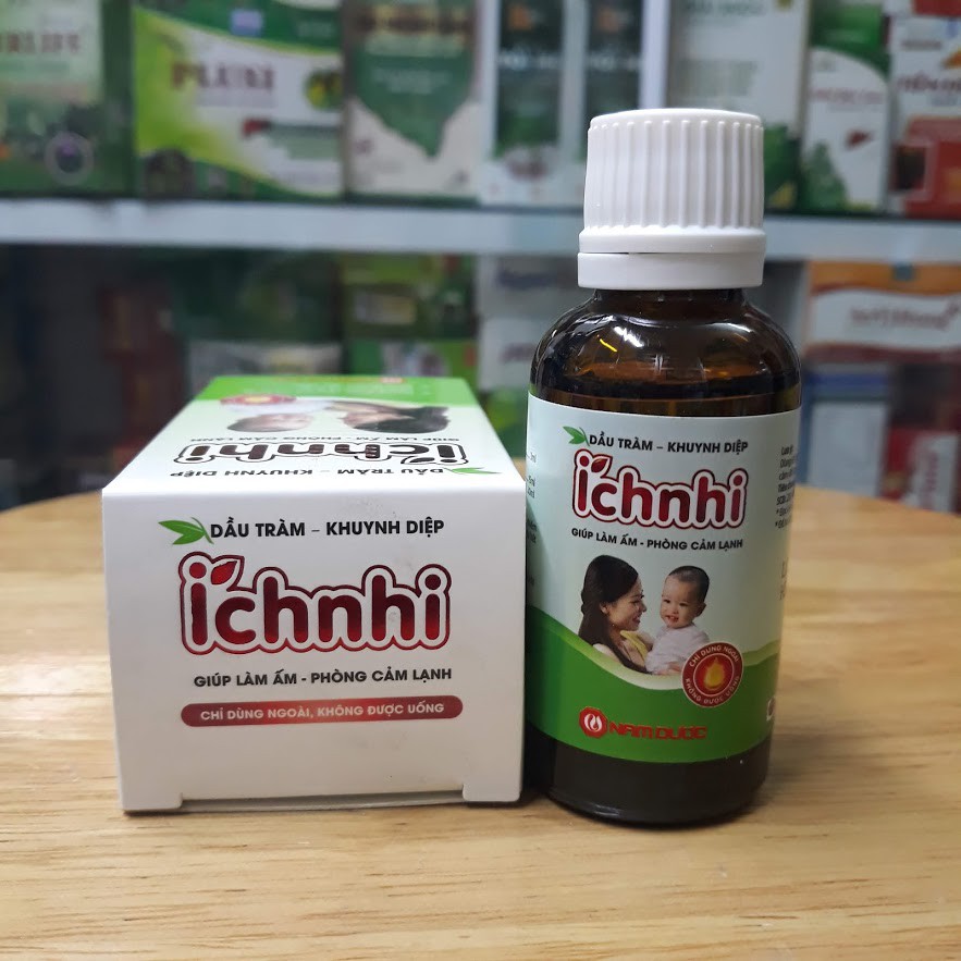 Dầu tràm khuynh diệp Ích Nhi chính hãng