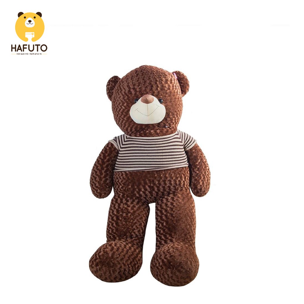 Gấu Teddy áo len HAFUTO khổ vải 1m8