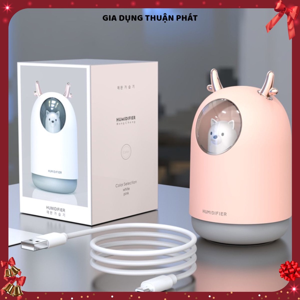 Máy phun sương mini Humidifier M106, dung tích 300ml, nhỏ gọn và đáng yêu