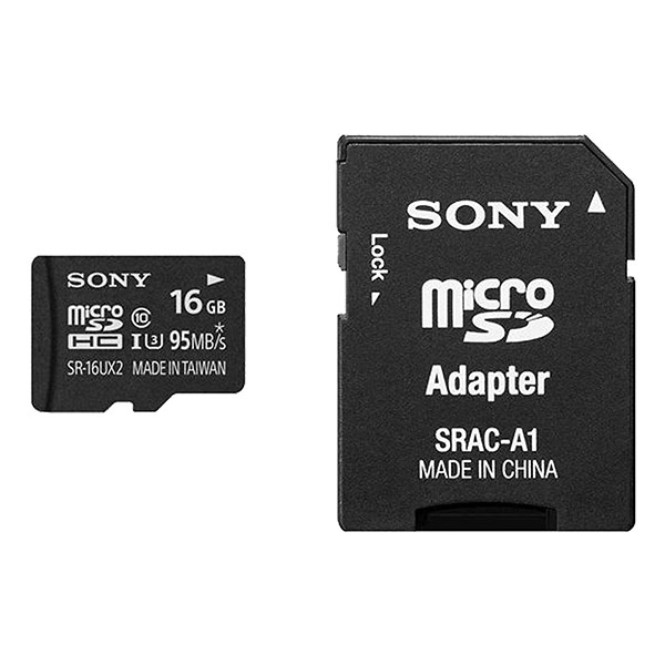 Thẻ nhớ Sony 16GB 95MB/s UHS-I Micro SDHC (U3), Hàng chính hãng bảo hành 12 tháng