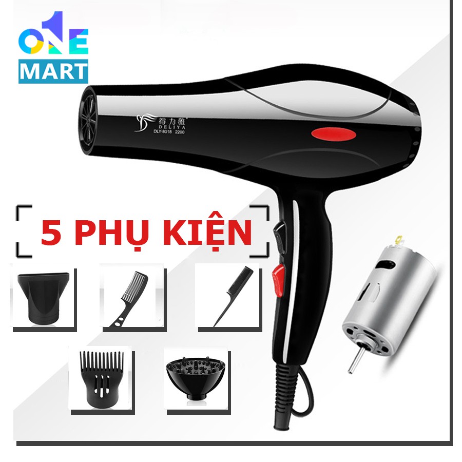 Máy Sấy Tóc Deliya 2 Chiều Công Suất Lớn Deliya Tặng Kèm 5 Món 1 đổi 1