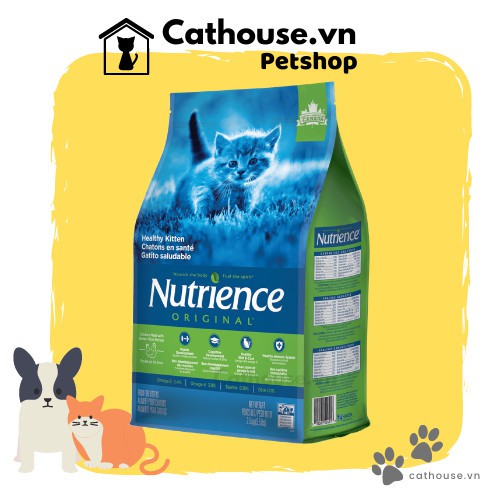 Thức Ăn Hạt Nutrience Original Cho Mèo Con