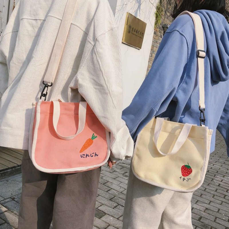 Túi Đeo Chéo Dành Cho Nữ ERASHOP 074592 - Trái Cây Nhiều Màu Cực Cute