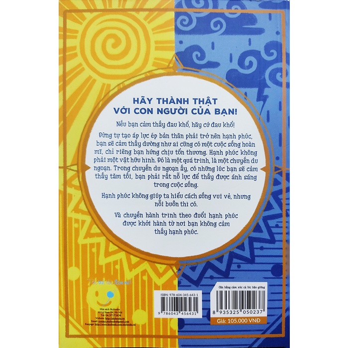 Sách - Cân bằng cảm xúc cả lúc bão giông - Tác giả Richard Nicholls