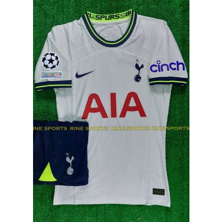 Bộ áo bóng đá Tot trắng Super bodyfix Thailand mùa giải 2022-2023