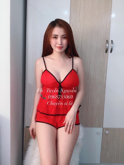 [Mã WA1606 giảm 15% đơn 99k] [SALE 35%] Đồ ngủ sexy voan viền dây có mút | BigBuy360 - bigbuy360.vn