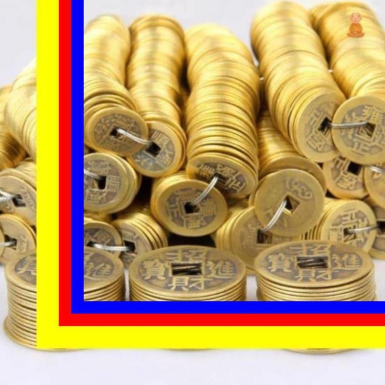 Combo Đồng Xu Cổ Ngũ Đế Kích Tài Vận - Đồng Nguyên Chất- Không Bị Gỉ Sét - Cửa Hàng Chú Sa Di Hoan Hỉ