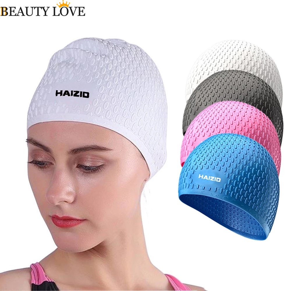 [Mới] Mũ Bơi Silicone Co Giãn Chống Thấm Nước Bảo Vệ Tai Thoải Mái Khi Đi Bơi / Đi Biển, Wading, Thể Thao
