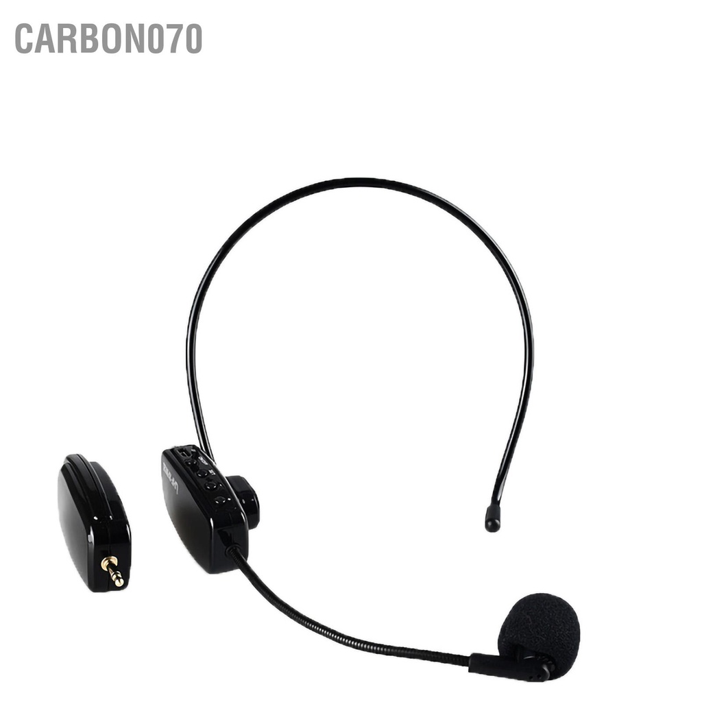 [Hàng HOT] Micro không dây UHF trợ giảng cho giáo viên, cắm loa kéo, âm ly 2 trong 1 - Mic cầm tay 【Carbon070】
