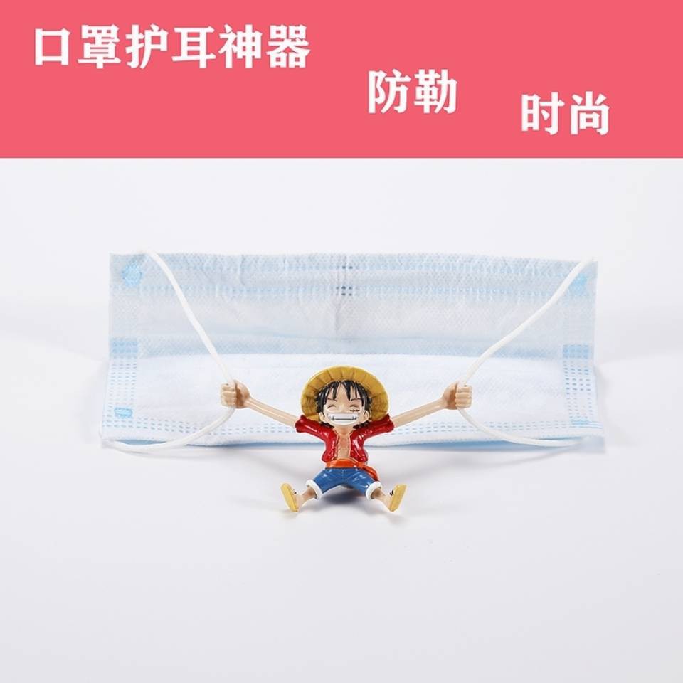 Phụ Kiện Bảo Vệ Tai Chống Trượt Hình Nhân Vật Luffy Trong Phim One Piece