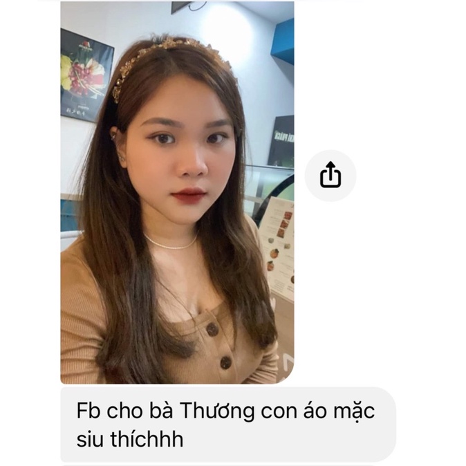 AT1 Áo Thun Cổ Vuông Khuy Gỗ Maii Thươngg Bigsize