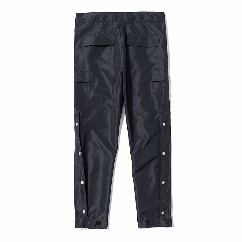 Quần Fear Of God black nylon cargo pants