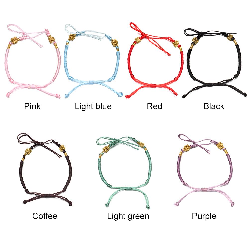Vòng Tay Dây Bện Thủ Công Thời Trang Đa Màu Sắc Cho Nam Và Nữ