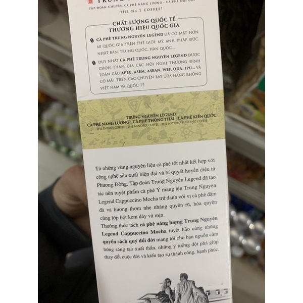 Cà Phê Hoà Tan Cappuccino Hộp 216g (12 gói x18g) | BigBuy360 - bigbuy360.vn