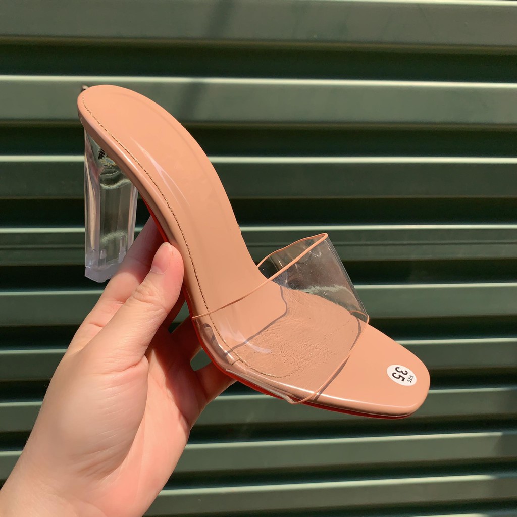 Guốc cao gót nữ quai trong cao cấp 9cm bán giá xưởng - b79