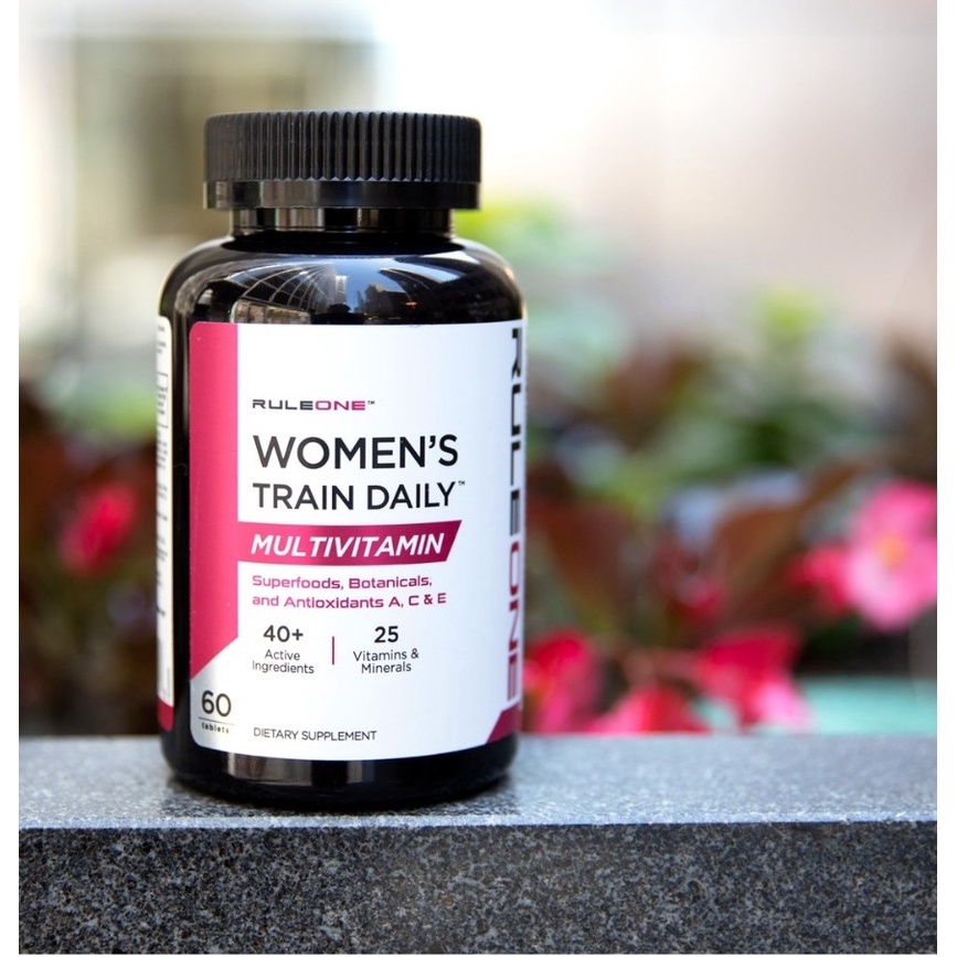 Vitamin nữ giới Rule 1 Women's Train Daily Multivitamin 60 viên