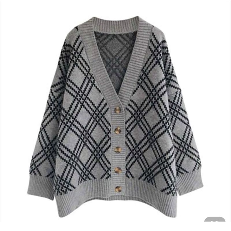 Áo Khoác Cardigan Len Chéo Hàng Quảng Châu M0108