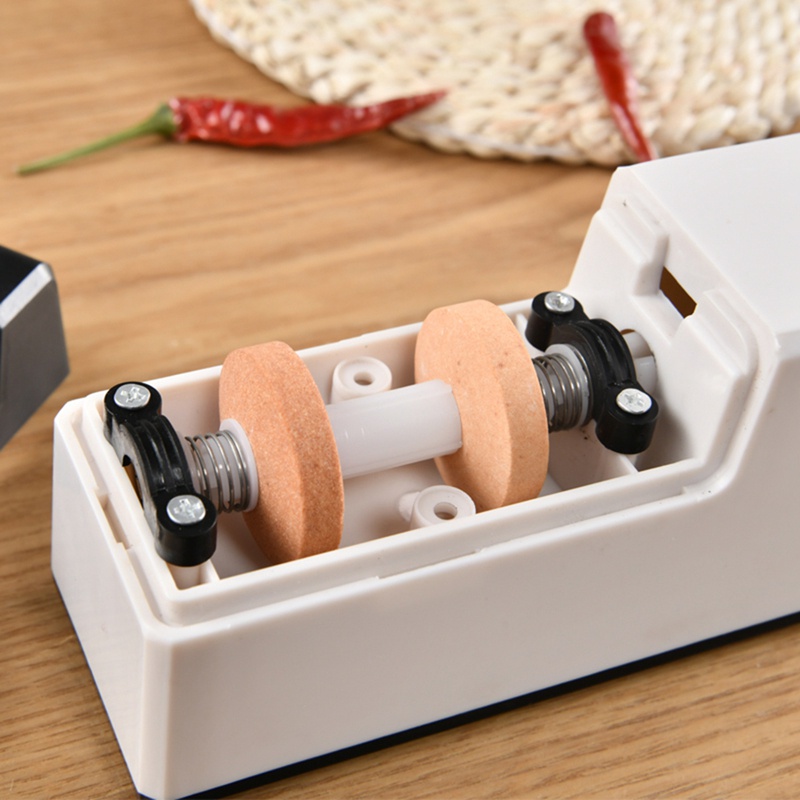 Dụng Cụ Mài Dao Kéo 3 Tầng Sạc USB Nhanh Chóng