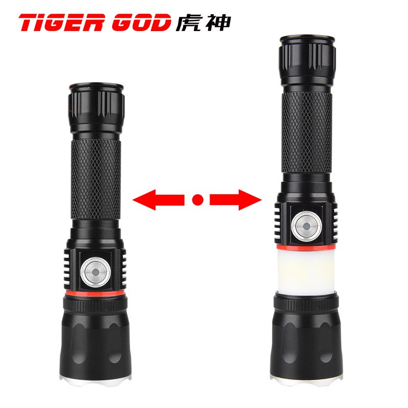 ĐÈN PIN SIÊU SÁNG XML-T6 COB LED 360° | BigBuy360 - bigbuy360.vn