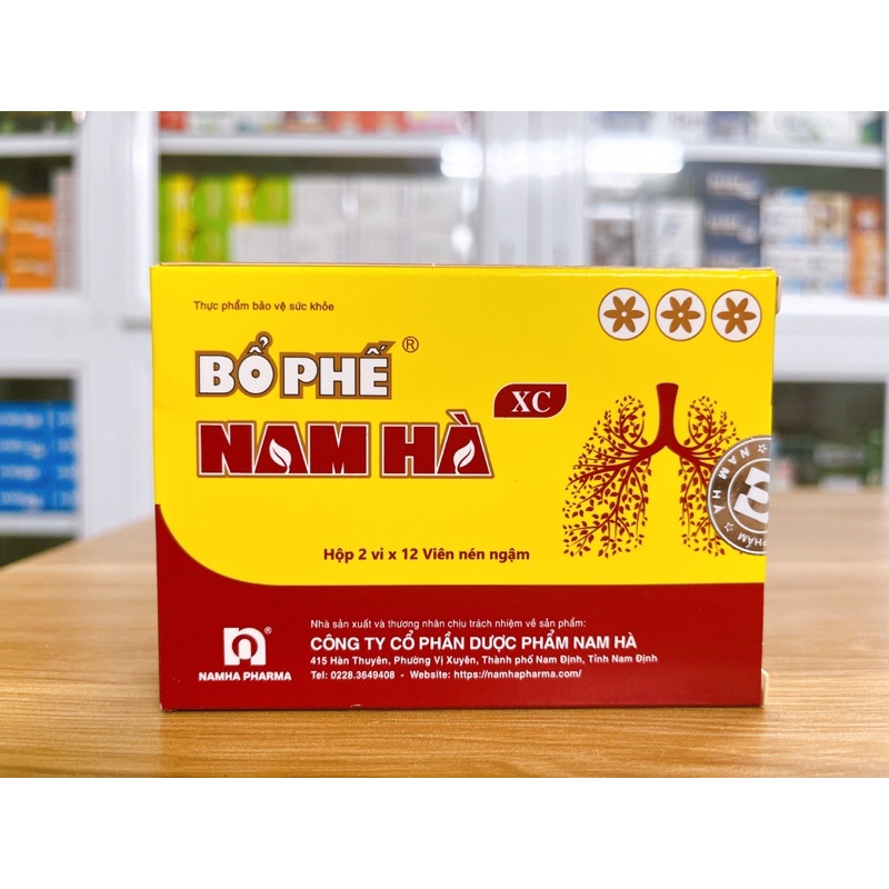✅ Siro ho Bổ Phế Nam Hà có đường, không đường và viên ngậm mẫu mới