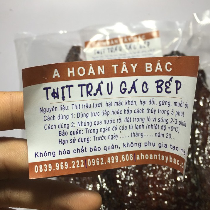 Thịt Trâu Gác Bếp Tây Bắc Chính Hiệu A Hoàn Tây Bắc