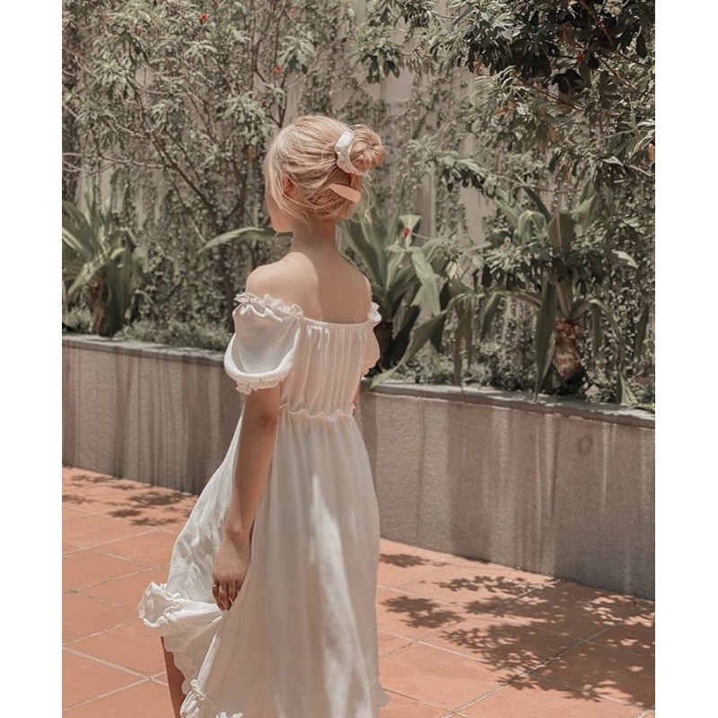 VÁY ĐI CHƠI - LIZZY DRESS - VÁY COTTON HỚT TRƯỚC - V0058 | BigBuy360 - bigbuy360.vn