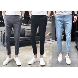 Quần Tây nam học sinh ống côn body _ hàng đẹp may kỹ _ vải co giãn cao